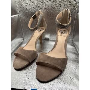 VINCE CAMUTO Enella Ankle-Strap Square Toe Sandals Size 7.5 Used Once